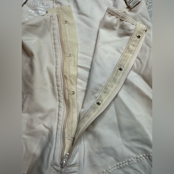 Isavela Beige 2nd Stage compression garment Surgery Bodysuit BBL BE06 3XL - Picture 6 of 7